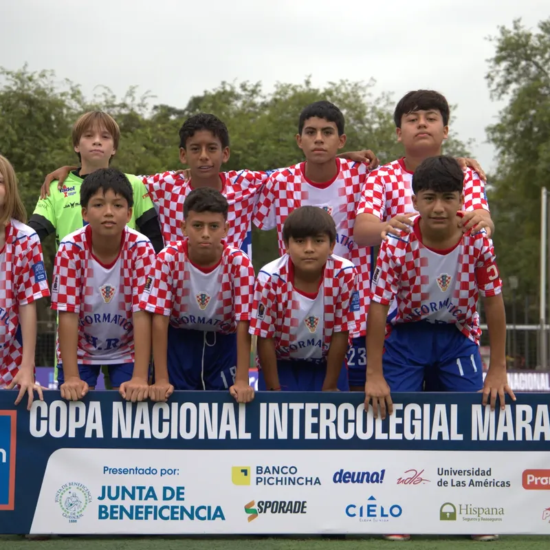U.E. INFORMÁTICA PORTOVIEJO VS. U.E. ANDRÉS DE VERA. U13 M