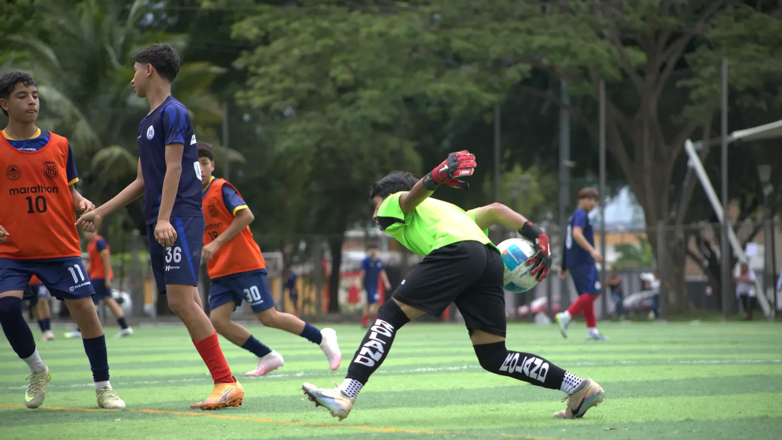 U.E. MARÍA INMACULADA VS. U.E. RAFAELLO SANTI. U15 M