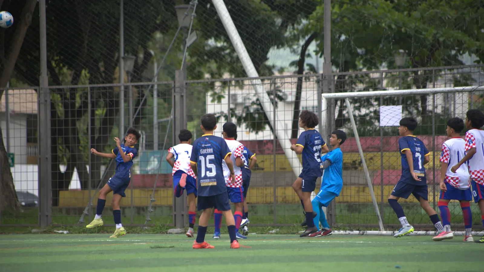 U.E. INFORMÁTICA PORTOVIEJO VS. U.E. RAFAELLO SANTI. U13 M