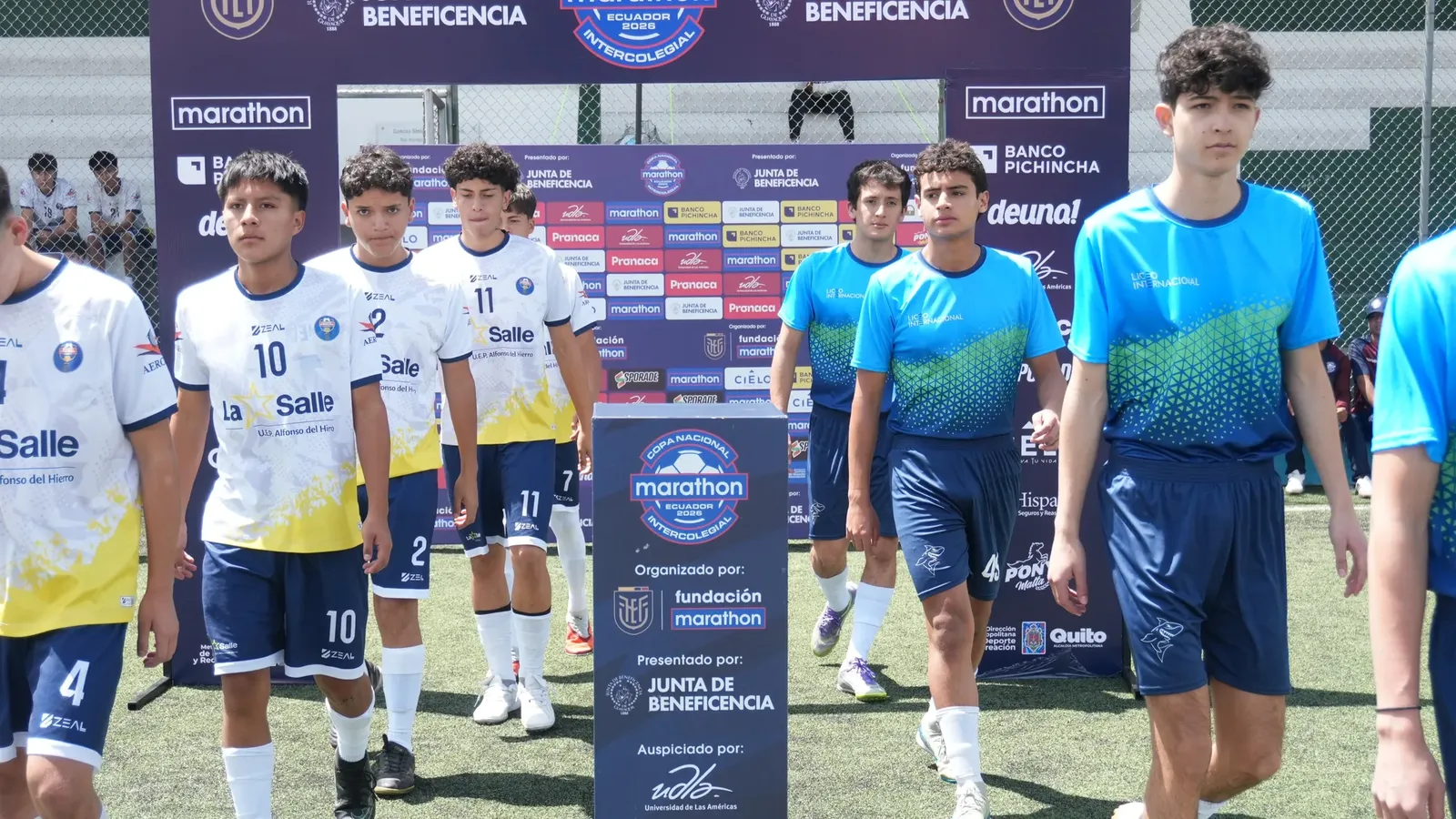 U.E. ALFONSO DEL HIERRO LA SALLE VS. U.E. LICEO INTERNACIONAL. U17 M