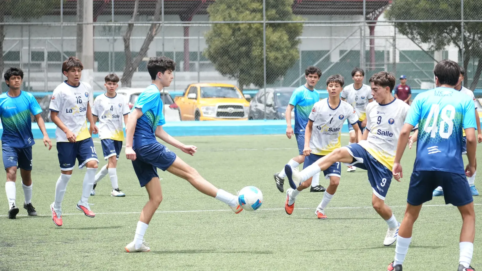 U.E. ALFONSO DEL HIERRO LA SALLE VS. U.E. LICEO INTERNACIONAL. U17 M