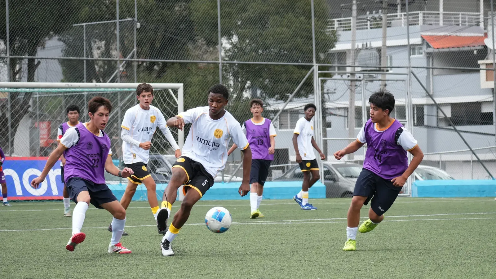 U.E. COMUNA SCHOOL VS. U.E. SAN JOSÉ LA SALLE. U17 M