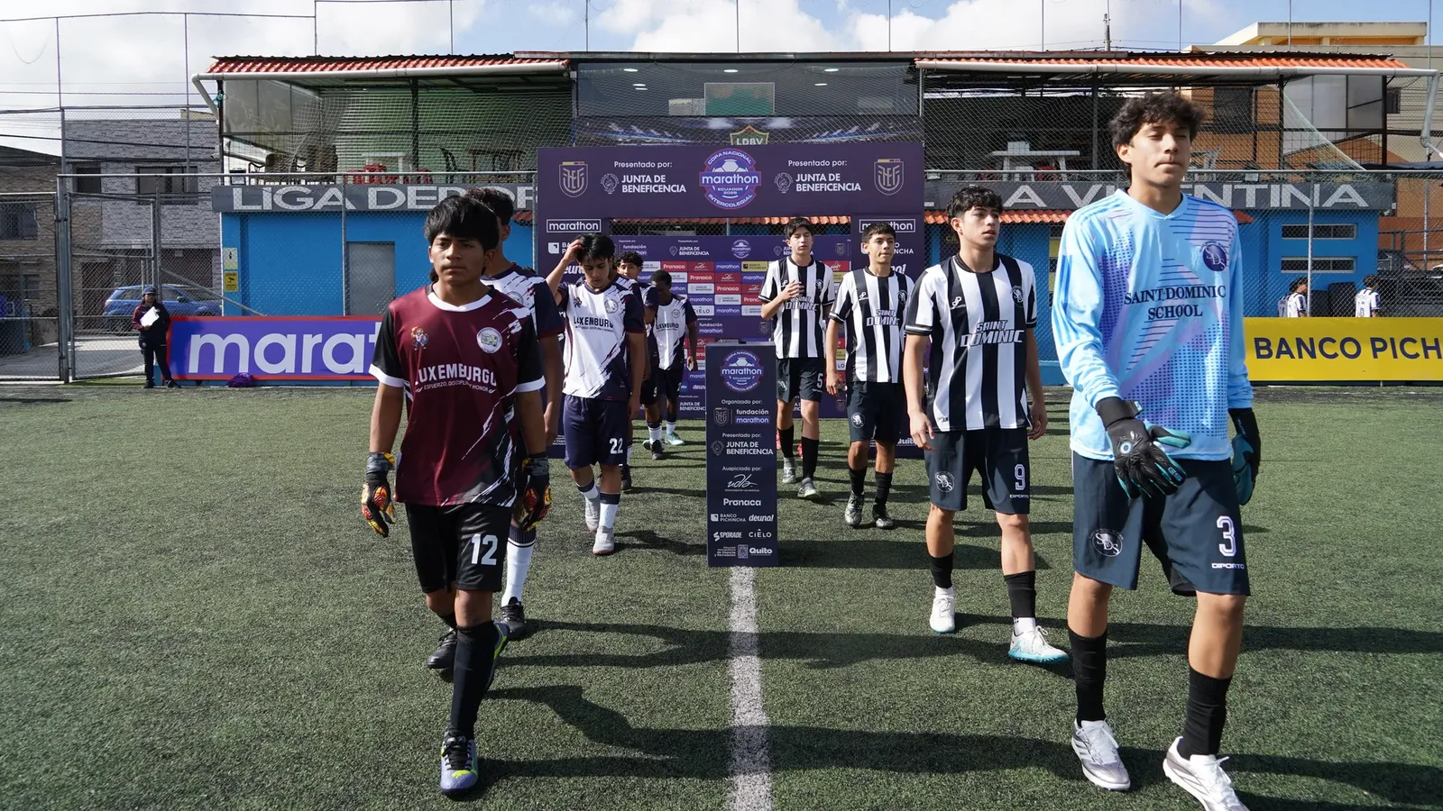 U.E. LUXEMBURGO VS. U.E. SAINT DOMINIC SCHOOL. U17 M