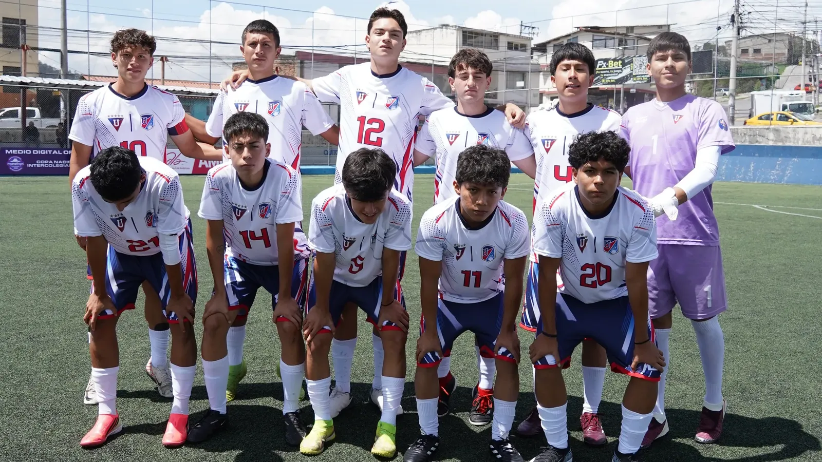 U.E. LICEO POLICIAL NORTE VS. U.E. COLEGIO DE LA LIGA INTERNACIONAL. U17 M