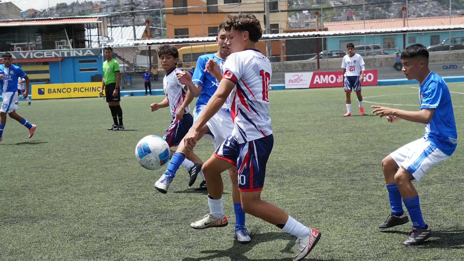 U.E. LICEO POLICIAL NORTE VS. U.E. COLEGIO DE LA LIGA INTERNACIONAL. U17 M