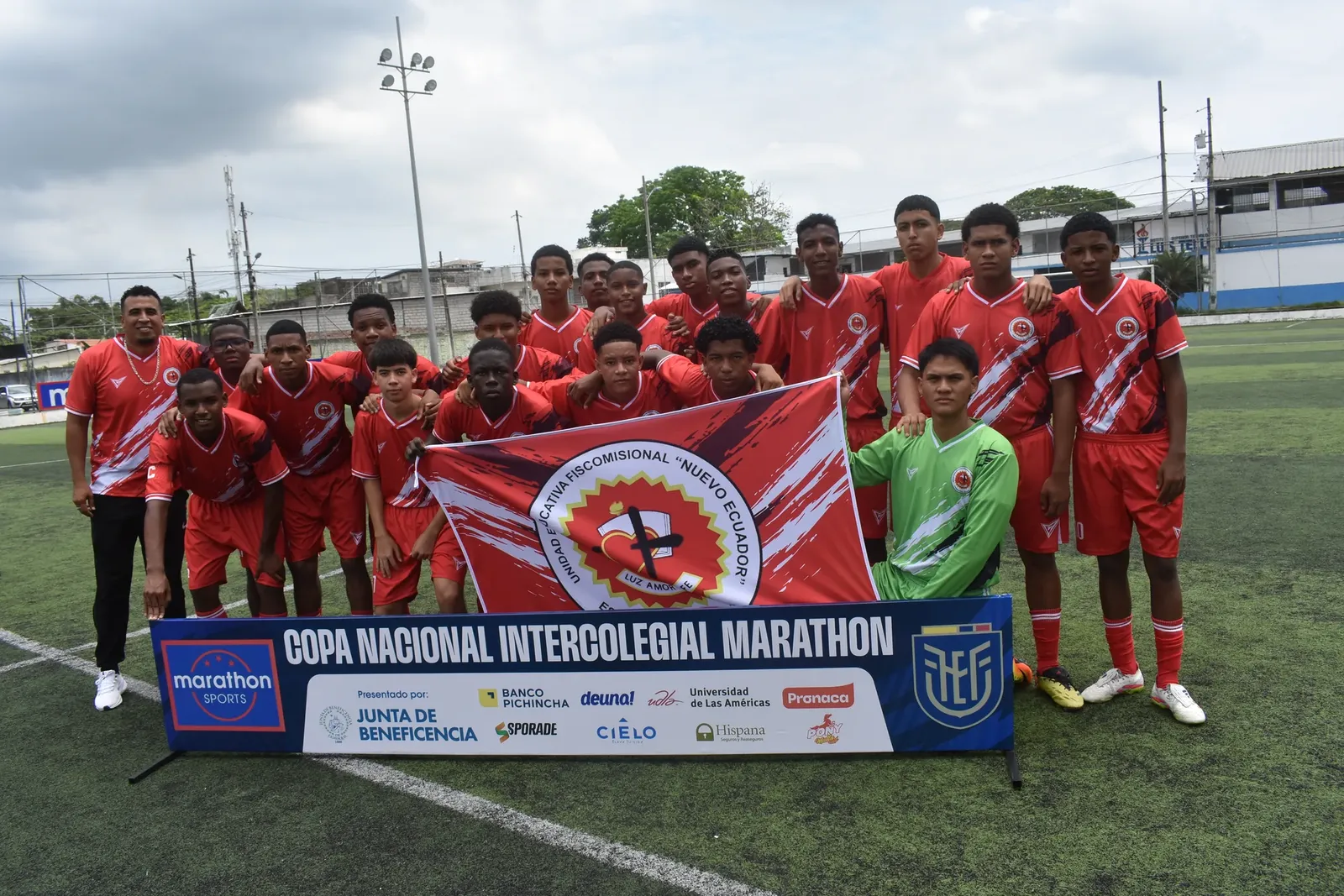 U.E NUEVO ECUADOR VS U.E GUARDIANES DE LOS SABERES BORBON. U17