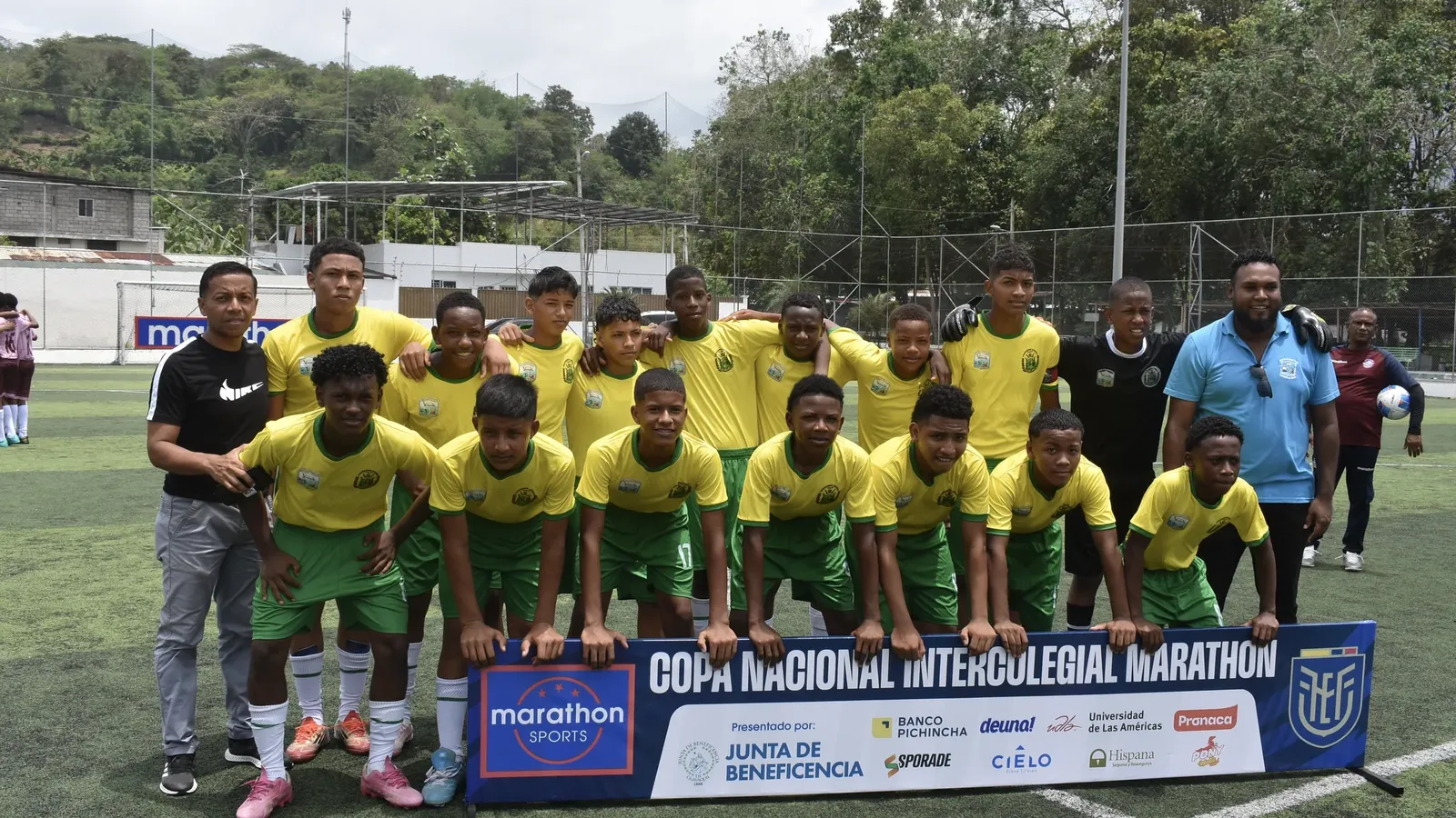 U.E. MILENIO CHINCA vs ESCUELA BASICA MADRE DEL SALVADOR. U15