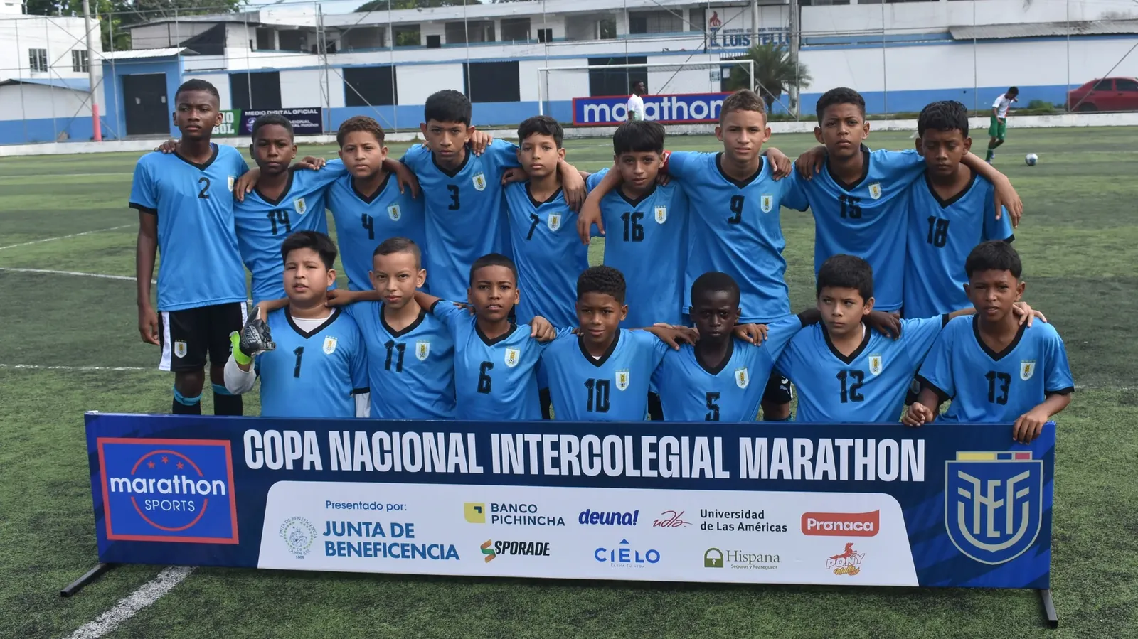 U.E. SAN JOSÉ BENITO COTTOLENGO vs U.E. GUAYAQUIL. U13