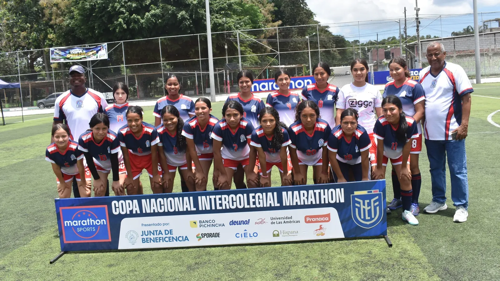 U.E. ESTRELLA DEL MAR vs U.E. NUEVO ECUADOR. U17 F