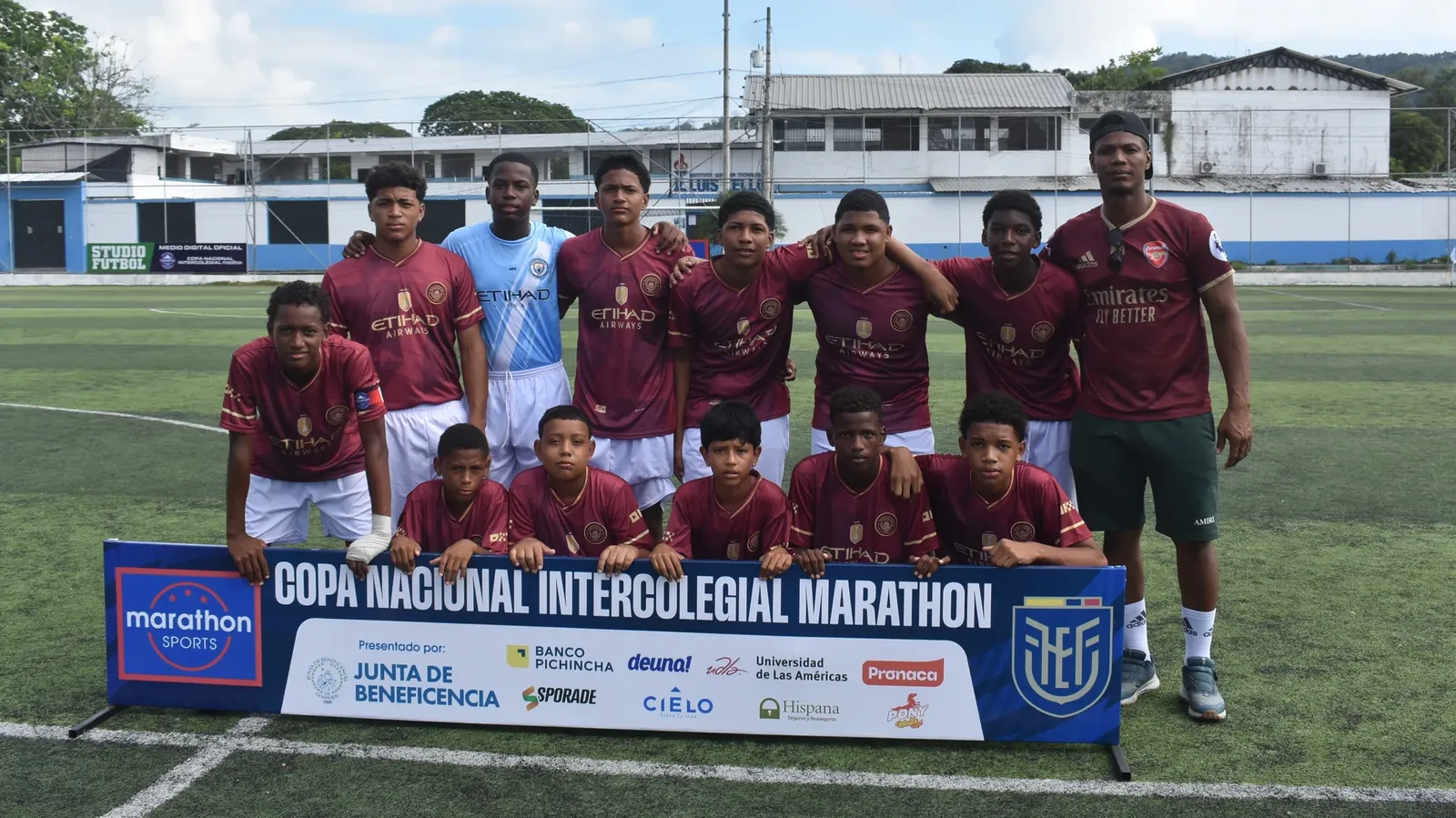 U.E.F. CRISTO REY vs U.E. CARLOS CONCHA TORRES. U15