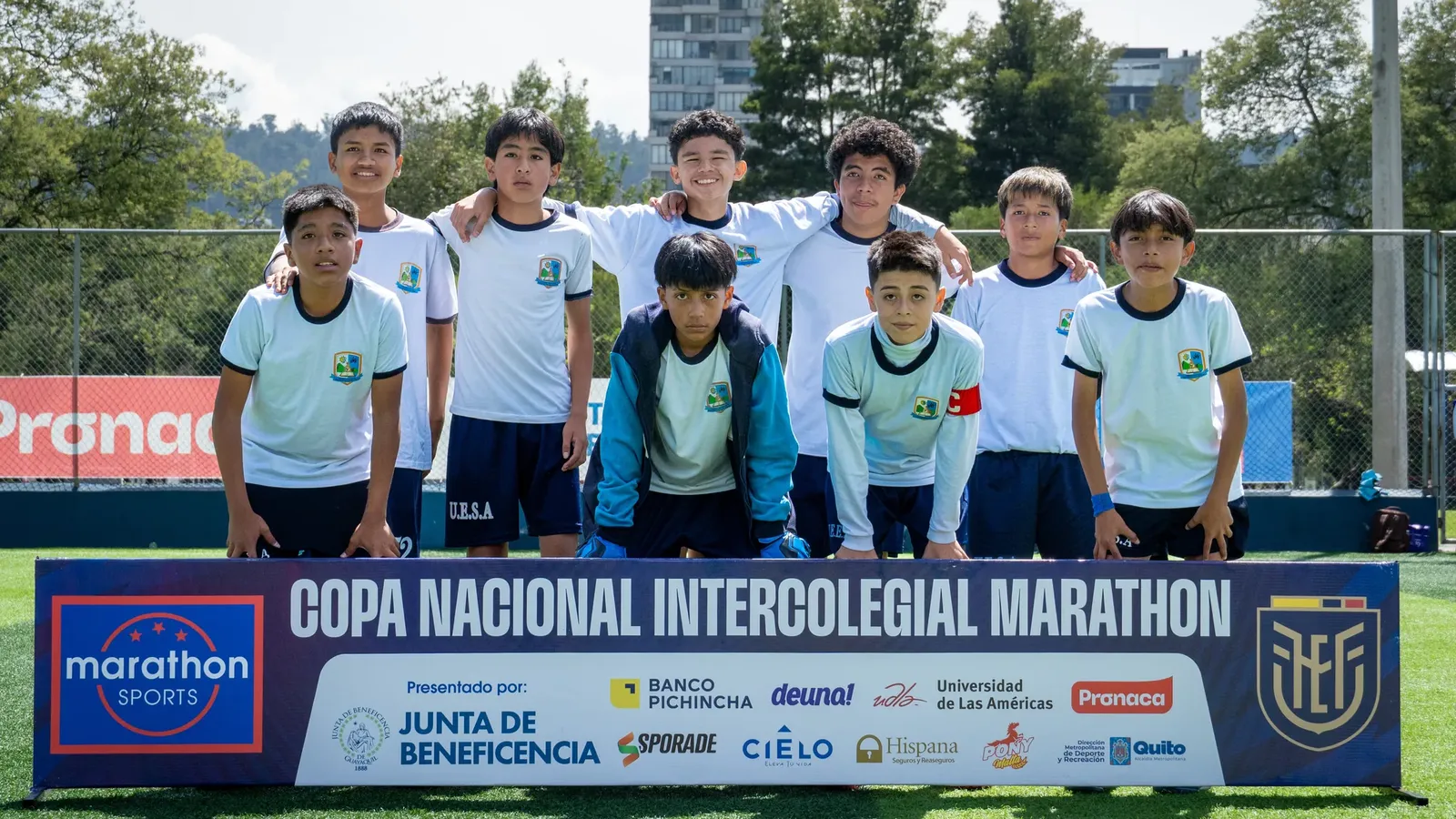 U.E. EQUINOCCIO SAN ANTONIO VS. U.E. VOLCÁN COTOPAXI. U13 M