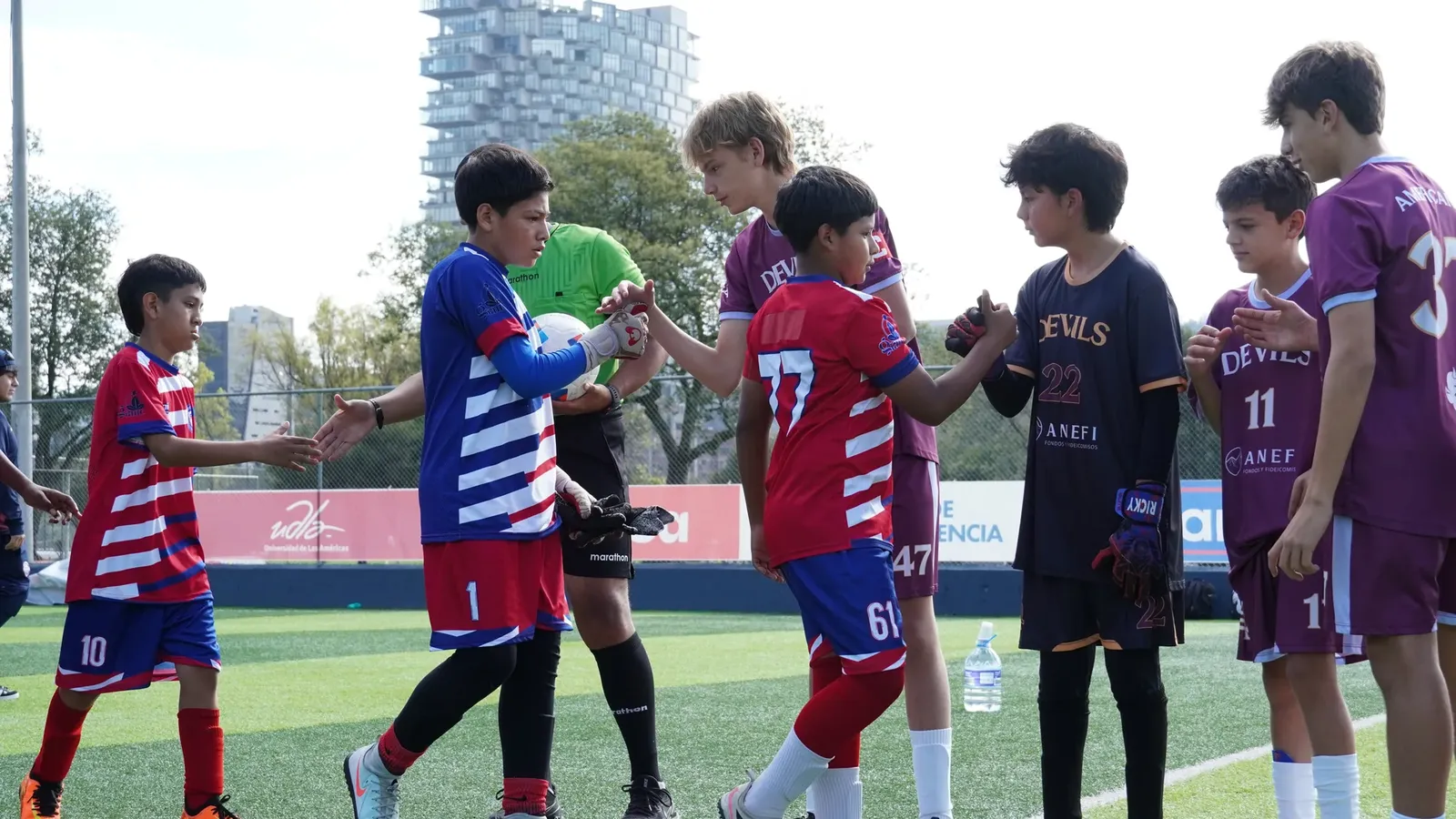 U.E. FISCOMISIONAL FE Y ALEGRÍA LA DOLOROSA VS. COLEGIO AMERICANO DE QUITO. U13 M