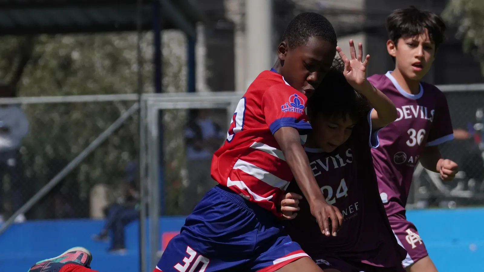 U.E. FISCOMISIONAL FE Y ALEGRÍA LA DOLOROSA VS. COLEGIO AMERICANO DE QUITO. U13 M