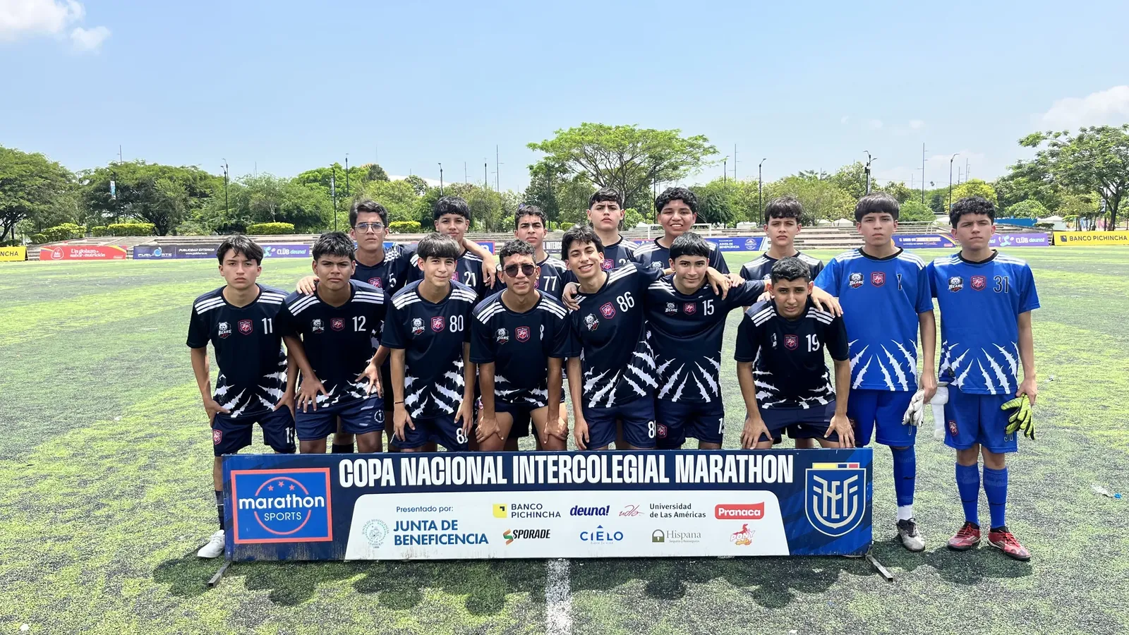U.E.F. DR. ALFREDO BAQUERIZO MORENO VS. U.E. JEAN PIAGET. U17M