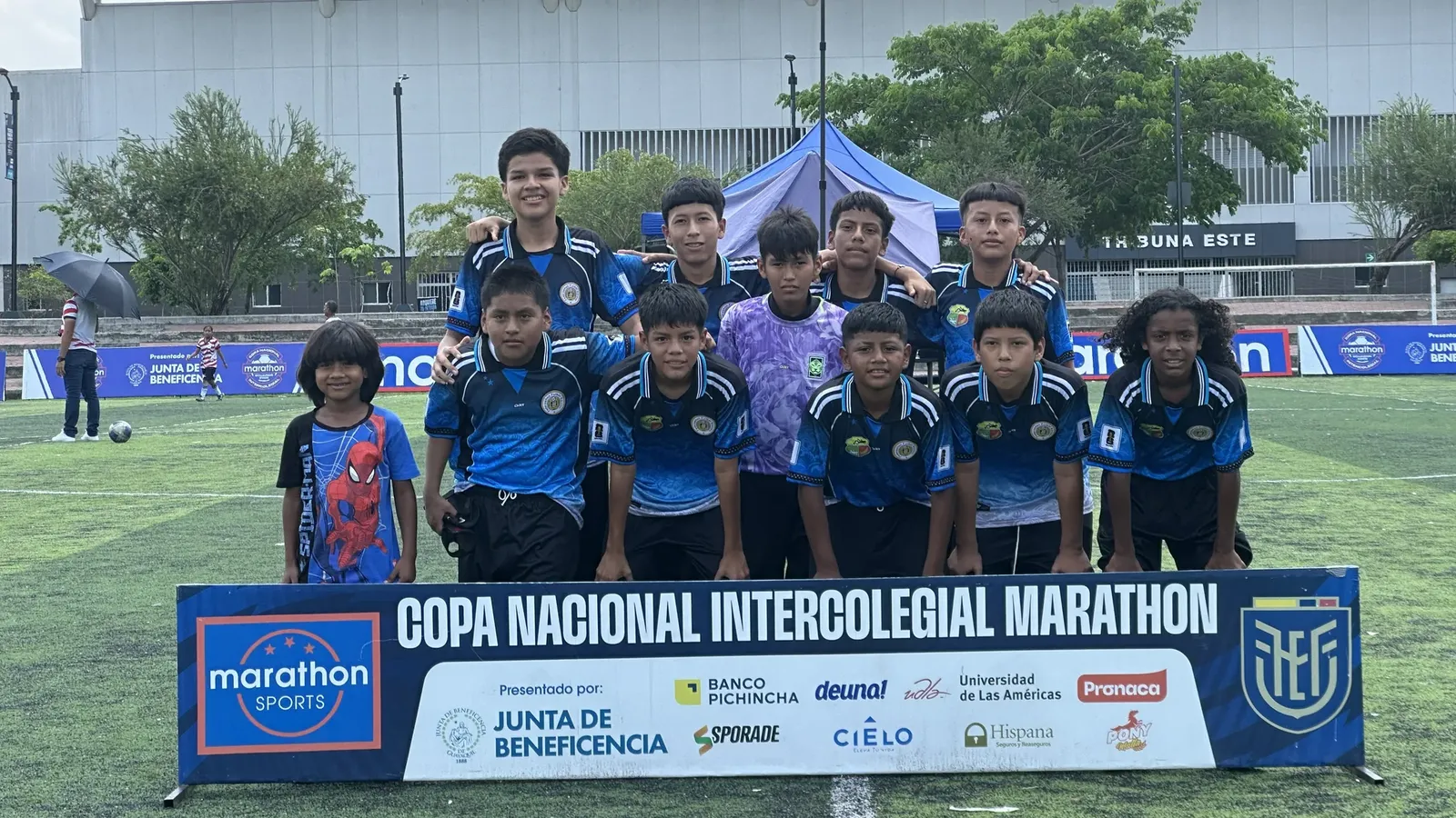U.E. PABLO WBER CUBILLO VS. U.E. NAVAL CYBER SCHOOL. U13 M