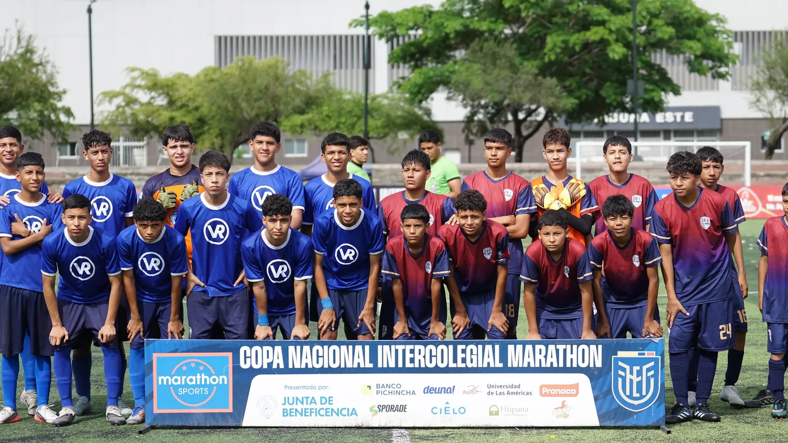 U.E. VICENTE ROCAFUERTE VS. U.E. RÉPLICA 28 DE MAYO. U15 M