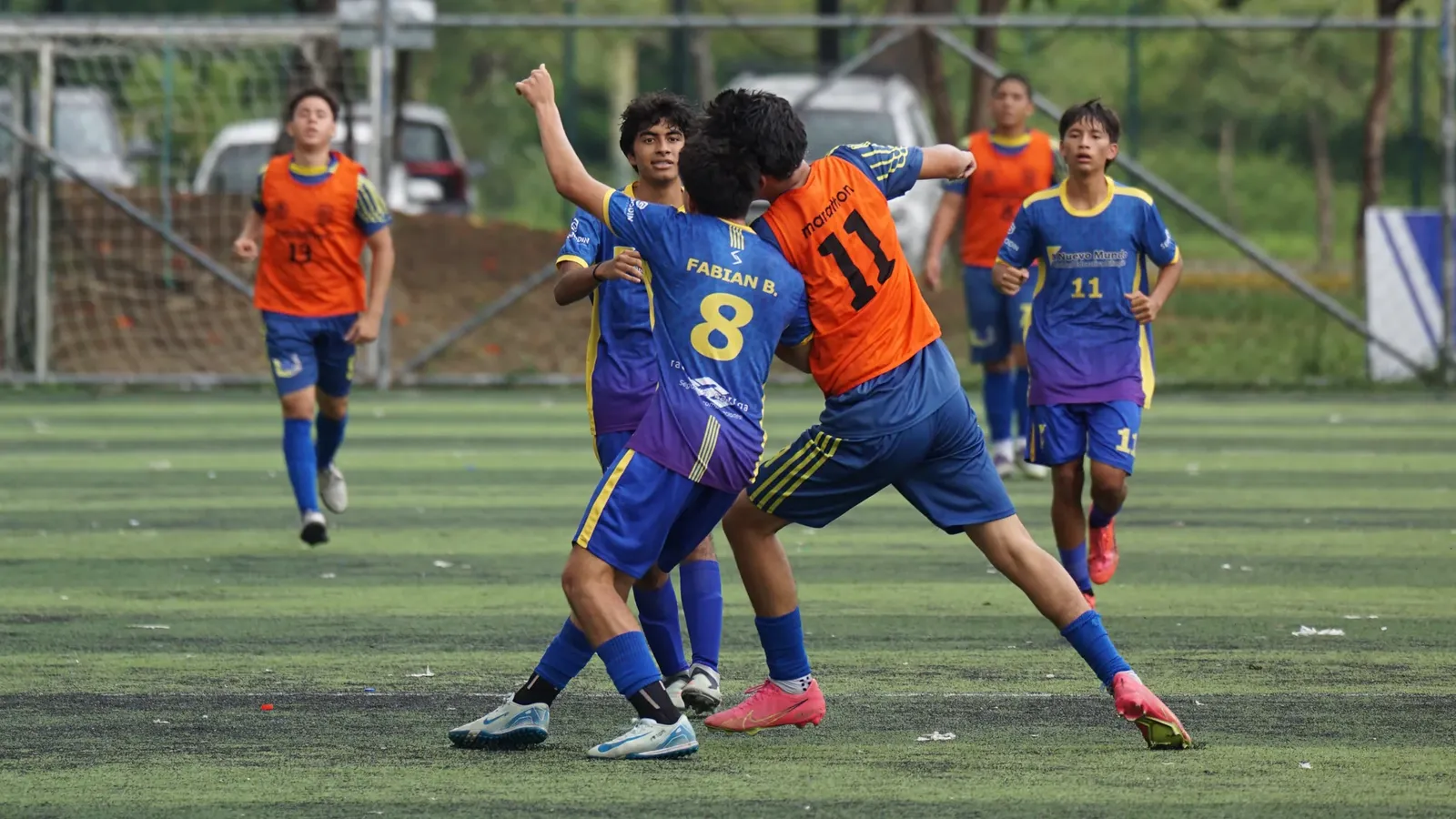 U.E. EL LIBERTADOR VS. U.E. NUEVO MUNDO. U17M