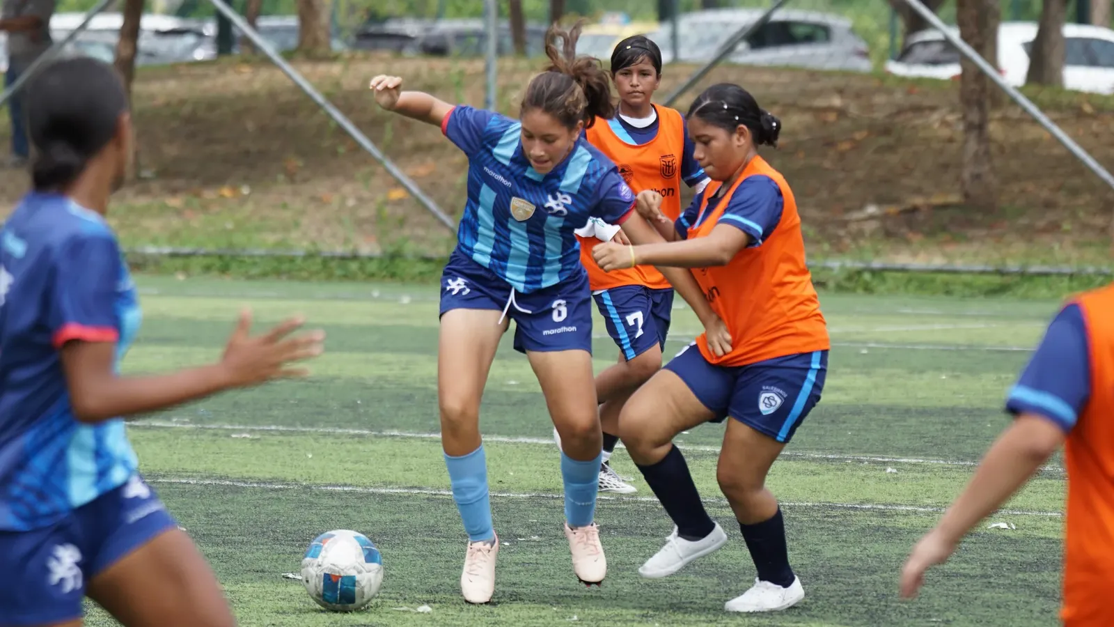 U.E. MIRAFLORES VS. U.E. DOMINGO SAVIO. U15 F