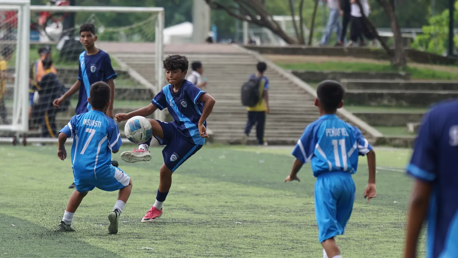 U.E. NAVAL CYBER SCHOOL VS. U.E. DOMINGO SAVIO. U13M