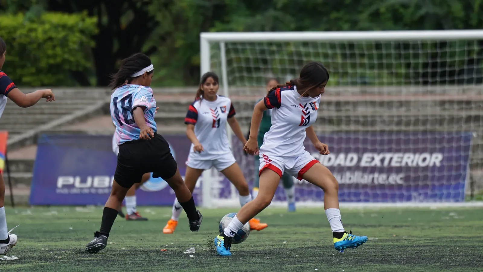 U.E. VIOLETA LUNA CARRERA VS. U.E. EDUARDO GRANJA GARCÉS. U17 F