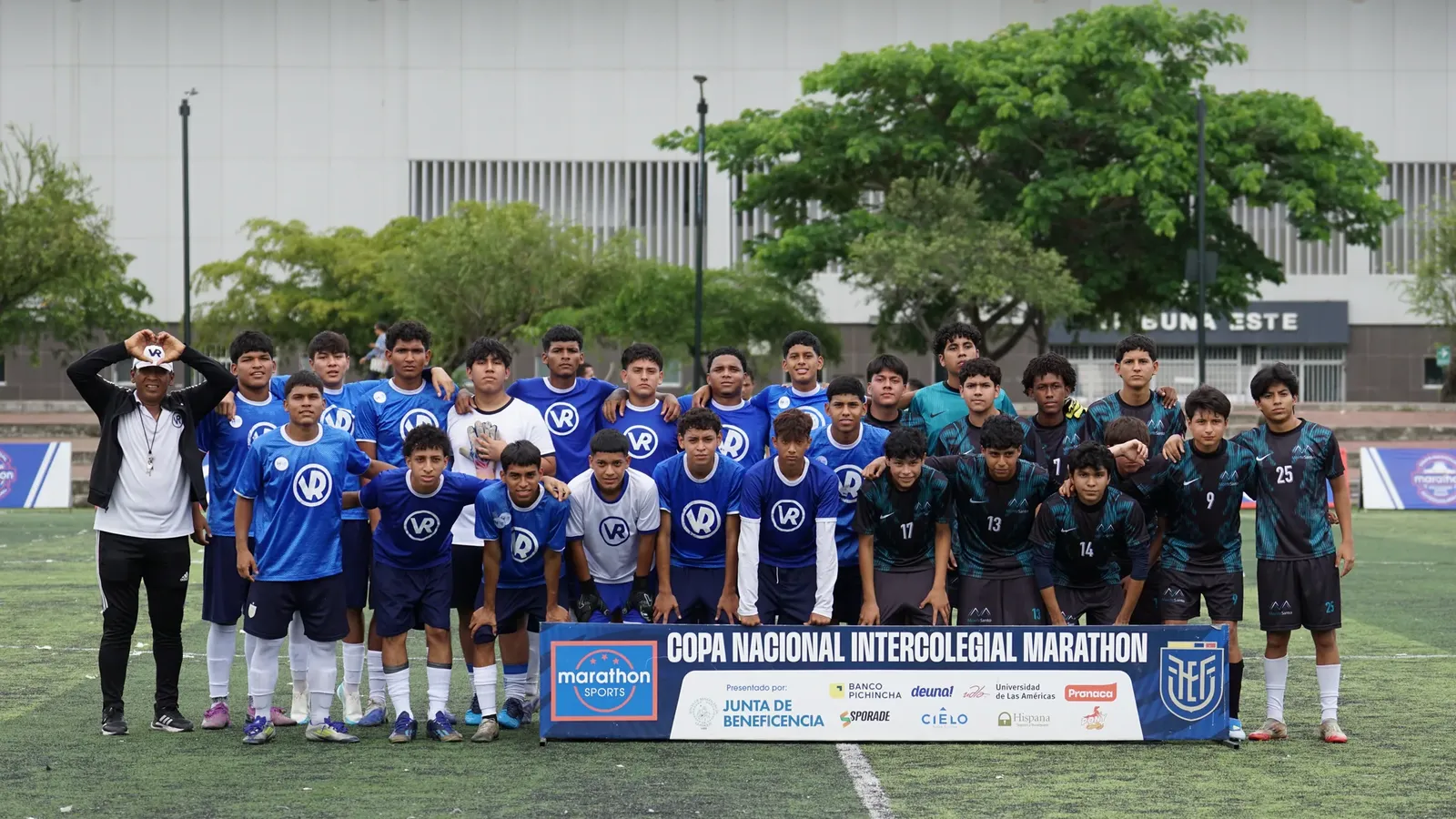U.E.F. VICENTE ROCAFUERTE VS. U.E. MONTE SANTO. U17 M