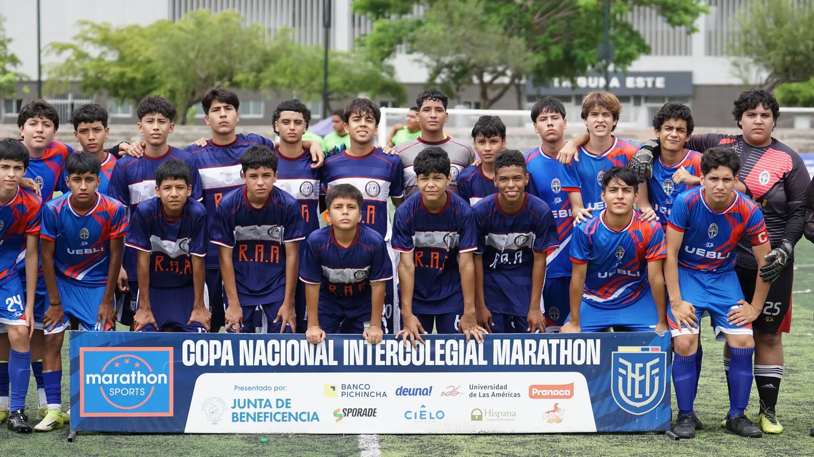 U.E. LA INMACULADA vs U.E. RÉPLICA AGUIRRE ABAD. U15
