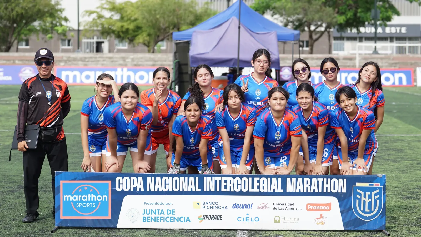 U.E. RÉPLICA GUAYAQUIL VS. U.E LA INMACULADA. U15 F