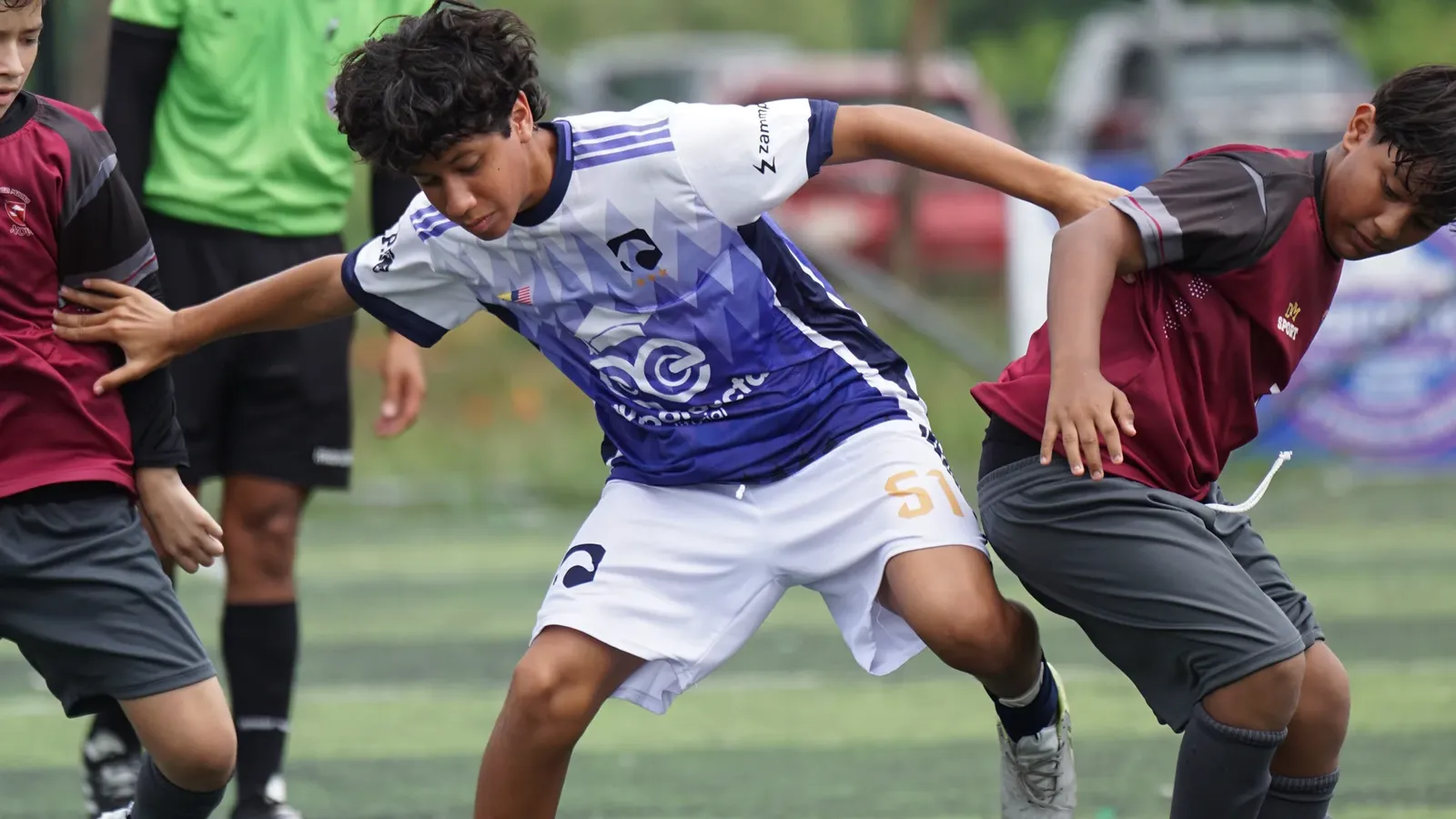 U.E. AMERICUS MUNDUS NOVUS VS. LICEO LOS DELFINES. U13 M