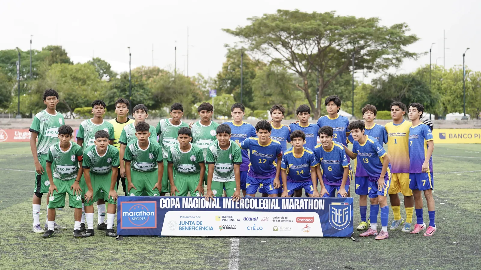 COLEGIO TÉCNICO SIMÓN BOLÍVAR vs U.E. NUEVO MUNDO. U17