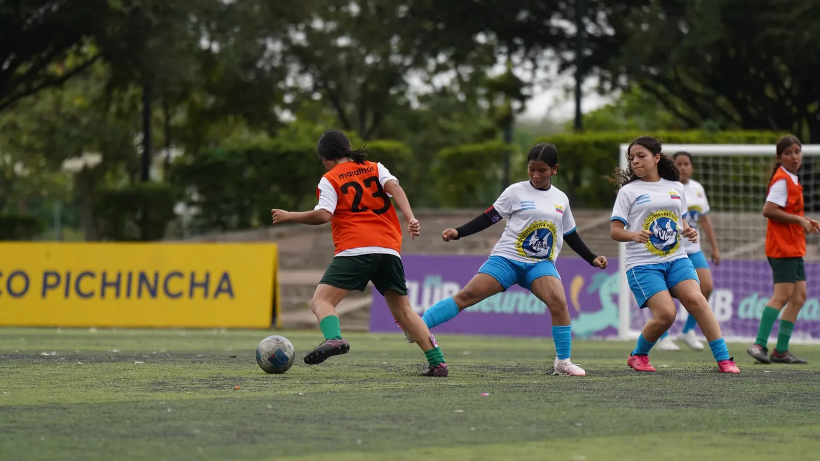 U.E. PADRES SOMASCOS EL CENACULO vs U.E. PROVINCIA DE TUNGURAHUA. U17 F