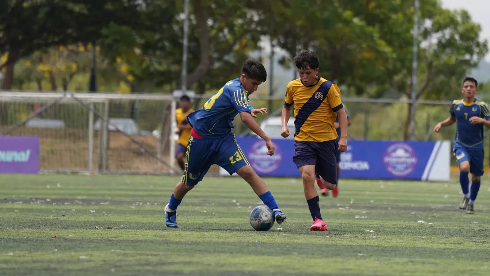 U.E. FISCAL AGUIRRE ABAD vs U.E. EL LIBERTADOR. U17