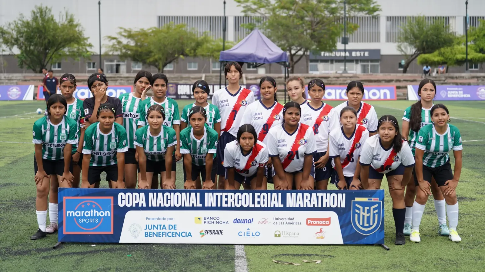U.E. DOLORES CACUANGO vs U.E. CAMPOS COELLO. U15 F