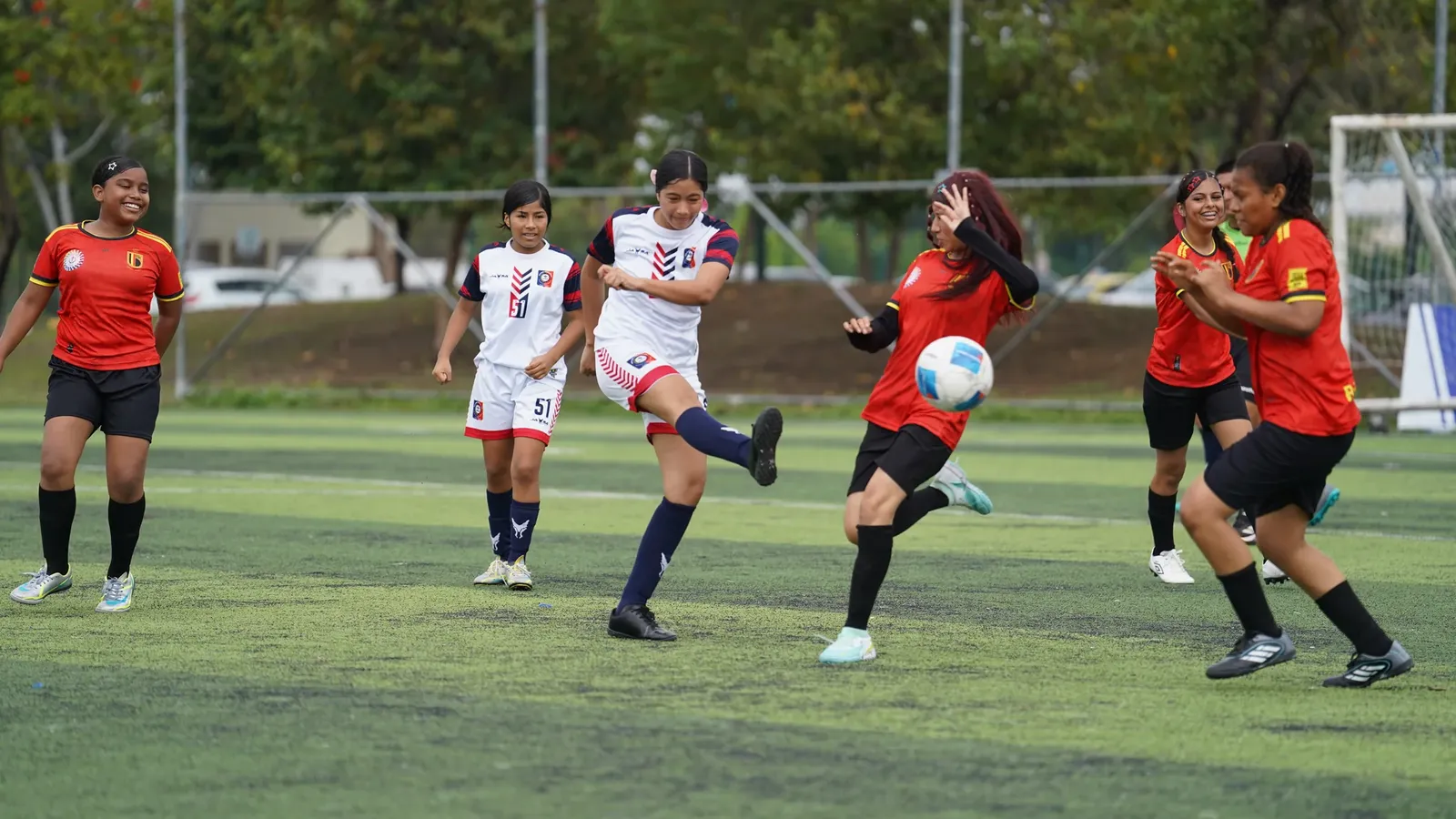 U.E. EDUARDO GRANJA GARCÉS vs U.E. VIOLETA LUNA CARRERA. U15 F