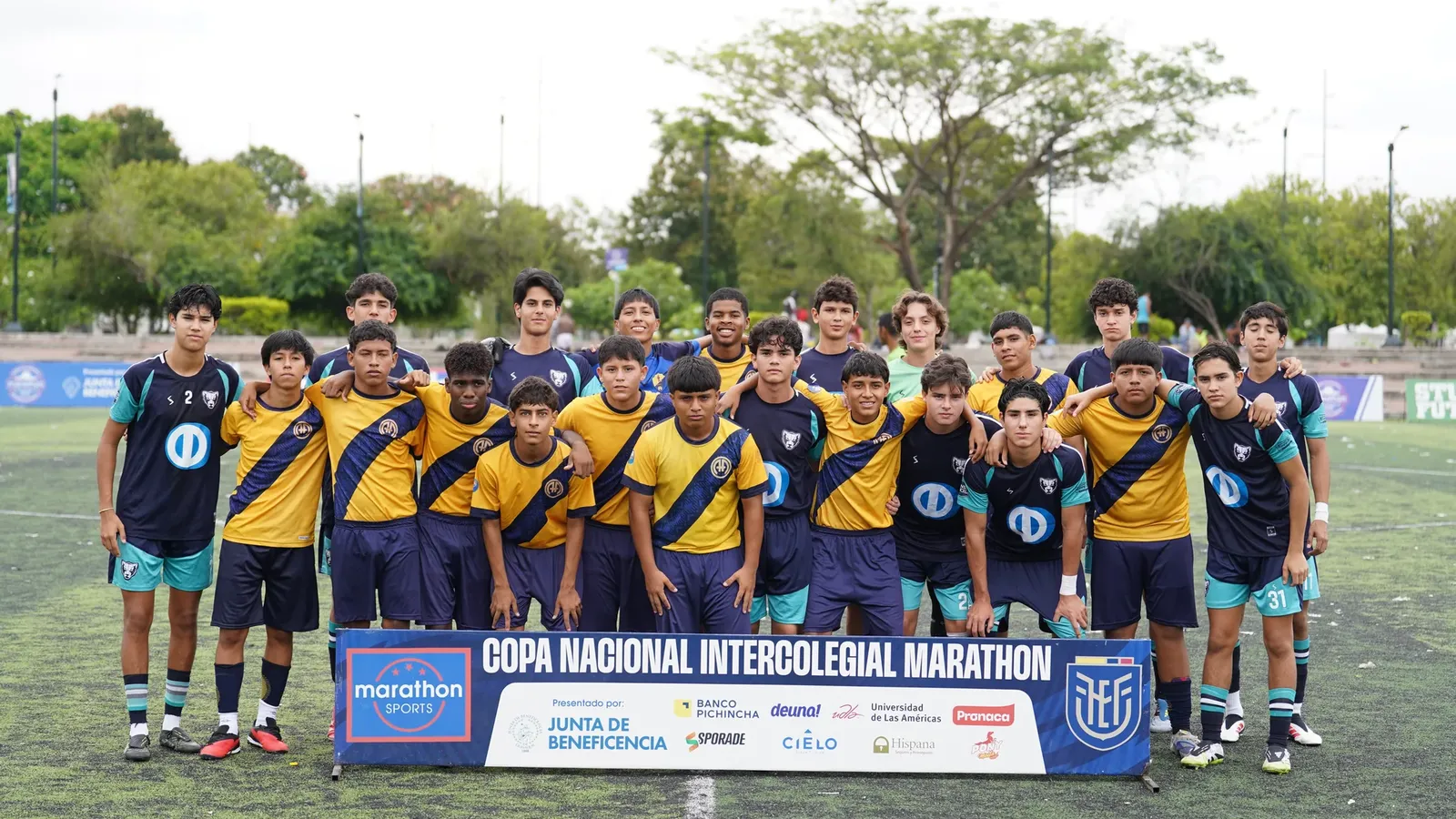 COLEGIO MENOR SAMBORONDÓN vs U.E. FISCAL AGUIRRE ABAD. U17