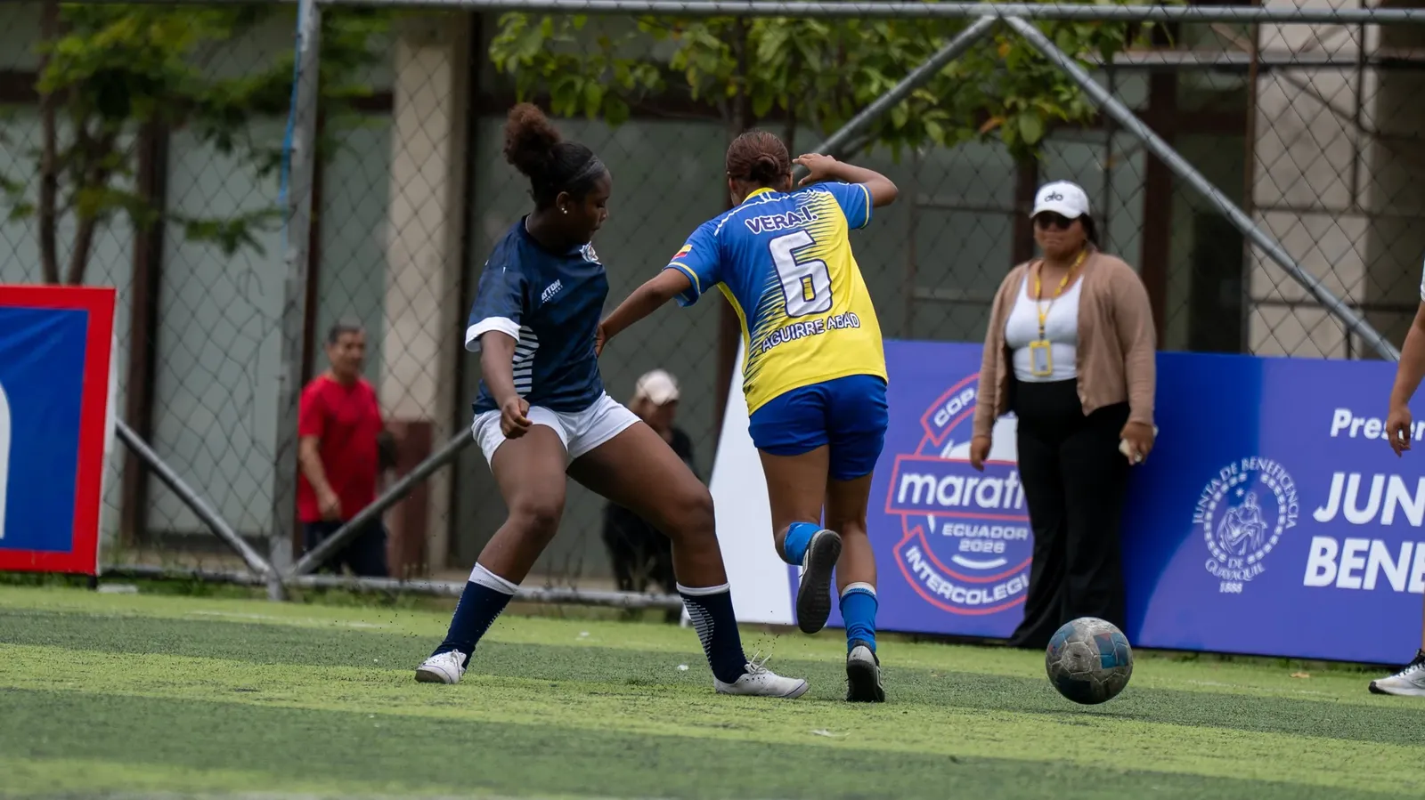 U.E. RÉPLICA GUAYAQUIL vs U.E. FISCAL AGUIRRE ABAD. U15 F