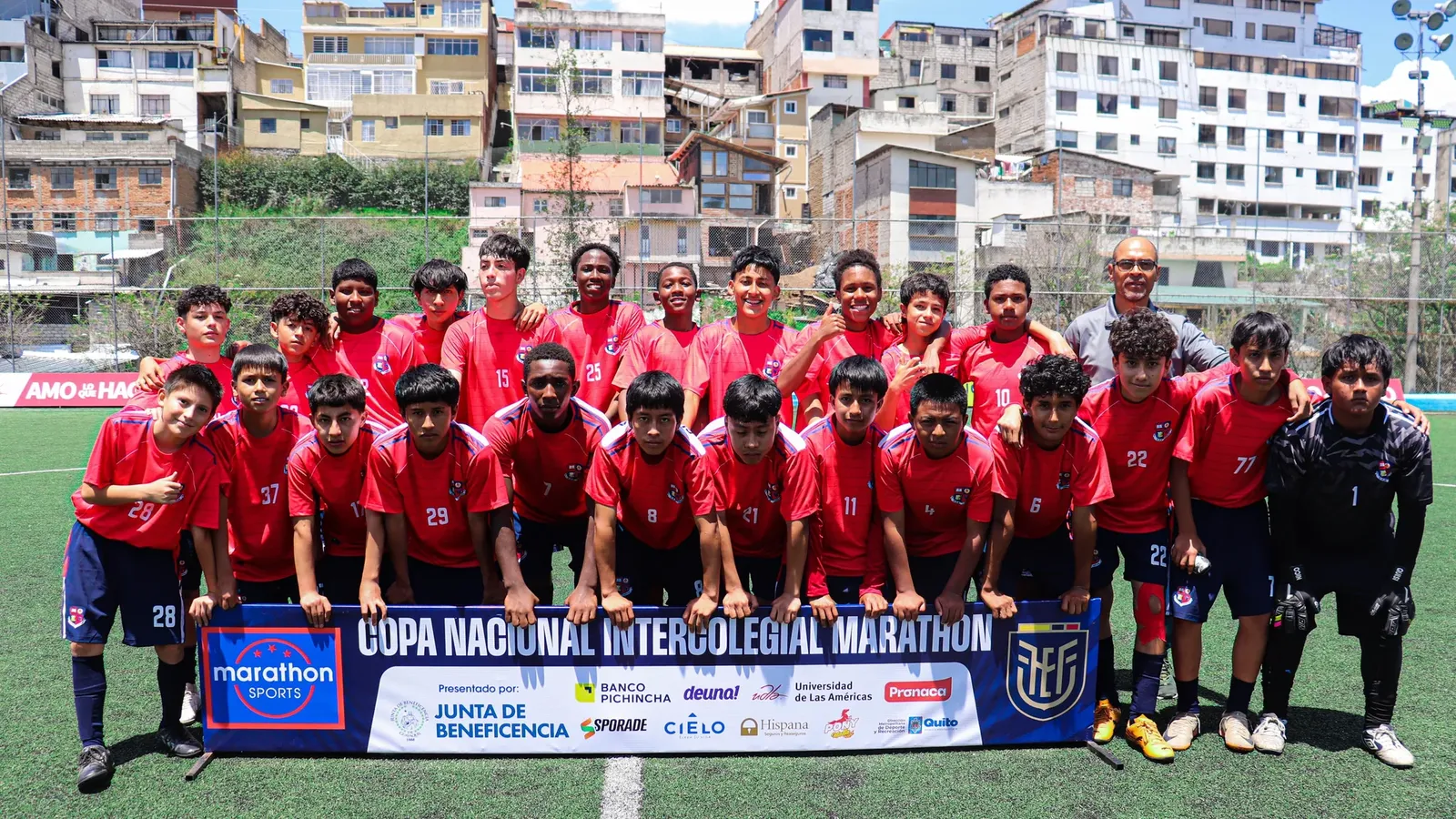 U.E. MUNICIPAL CALDERÓN VS. U.E. COLEGIO AMERICANO DE QUITO. U15 M