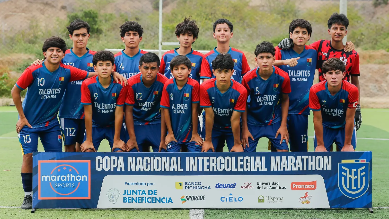 U.E.P TALENTOS DE MANTA 3 vs U.E. JESÚS LEÓN DE JUDÁ. U15